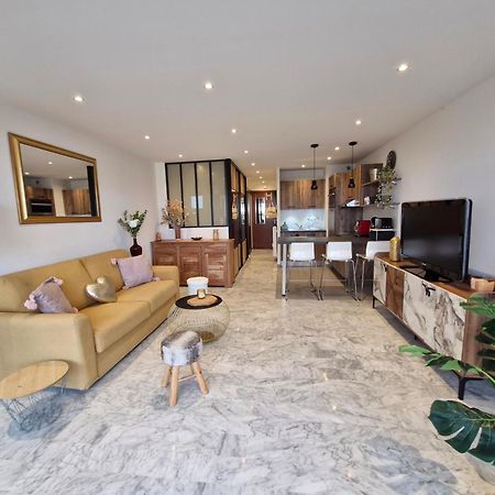 Sunny And Cosy Sea View Studio Antibes Exterior foto